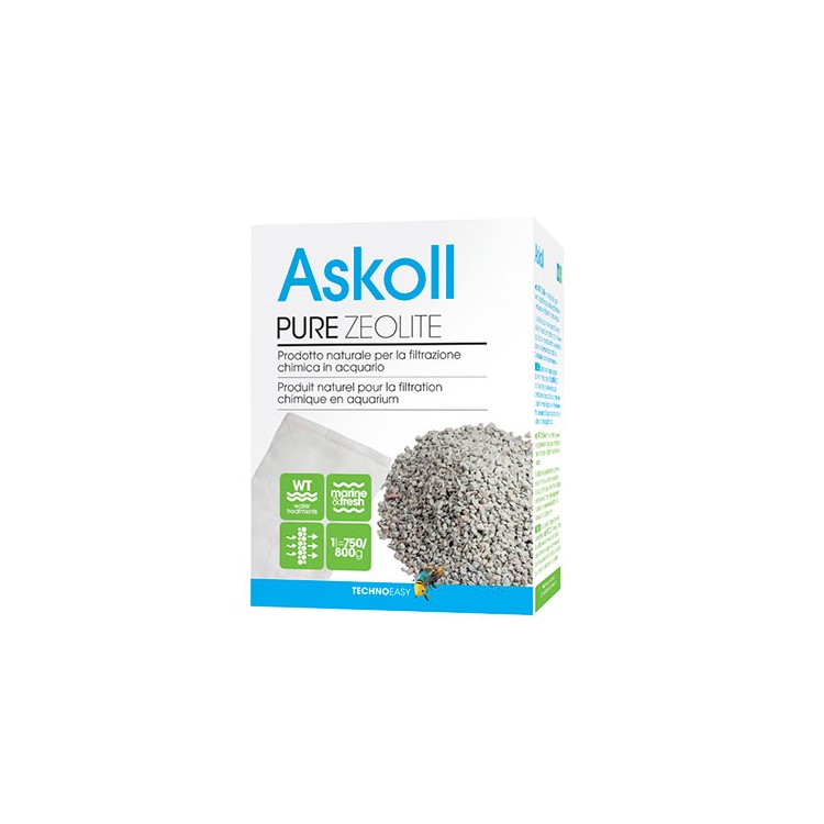 Materiale filtrante Pure Zeolite 800 gr con calza