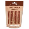 Snack Inodorina Dog Snack Sanwich Pollo/Fagioli 80 g