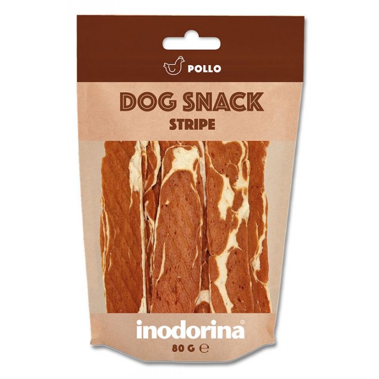 Snack Inodorina Dog Snack Stripe Pollo 80 g