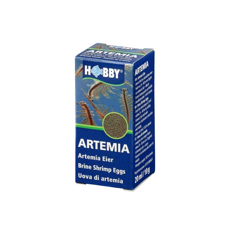 Mangime Uova di artemia salina Hobby 20 ml