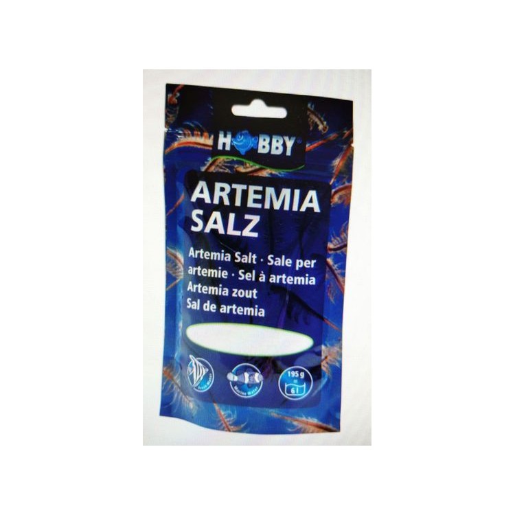 Sale per artemia salina Hobby 195 g per 6 l