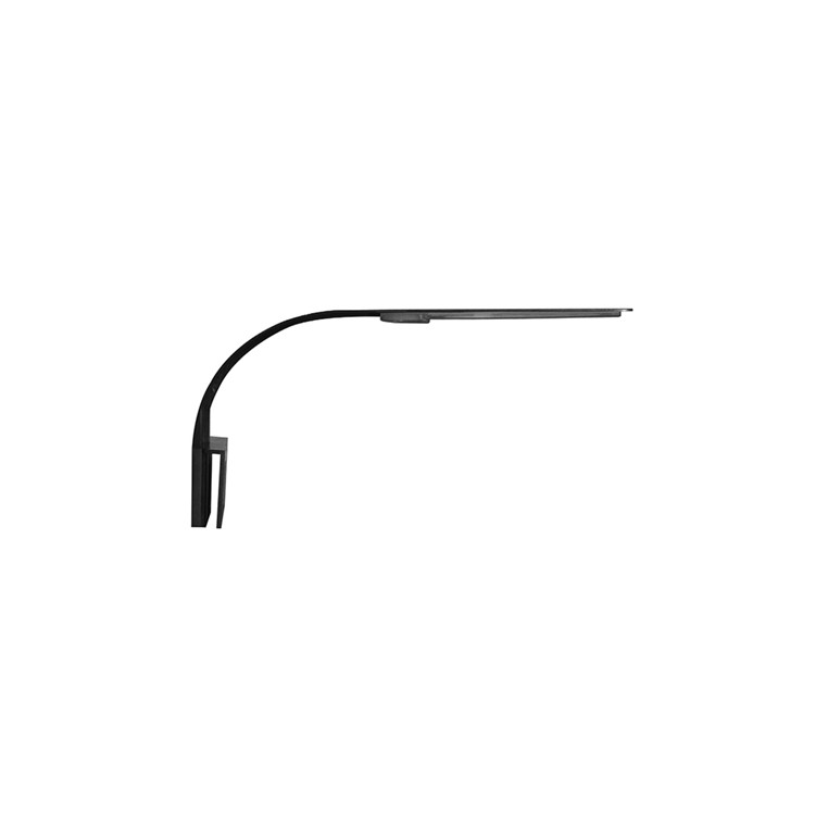 Illuminazione plafoniera led Line led nera 9 w
