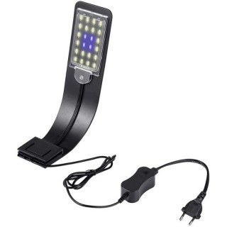Illuminazione plafoniera led Line led nera 9 w