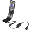 Illuminazione plafoniera led Line led nera 9 w