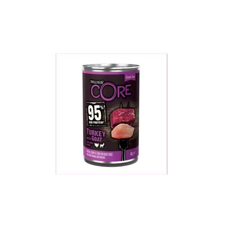 Wellness Core Can 95% Tacchino Capra  Patate 400gr