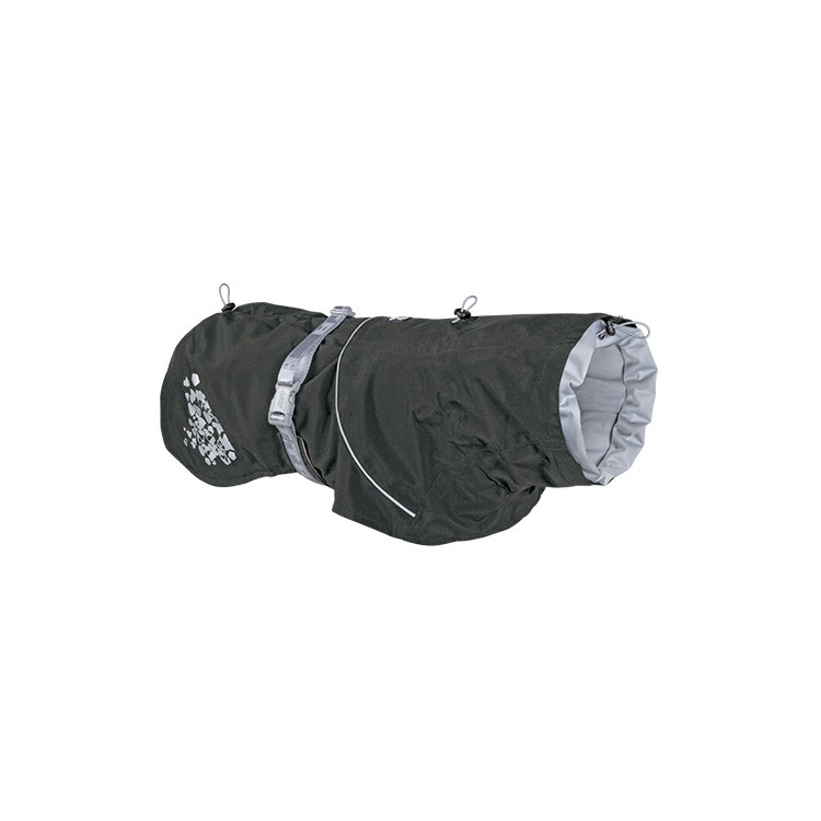 Impermeabile Hurtta Monsoon Coat Nero 45 cm
