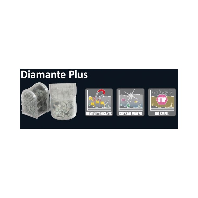 Materiale filtrante cartuccia Diamante Plus carbone/zeolite per Cobra 130-175 e Duetto 50-100-150