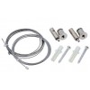 Accessori Kit sali / scende Easy led autobloccante cablaggio con cavetti acciaio
