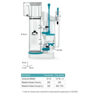 Schiumatoio Skimmer Division 125 EU Seachem