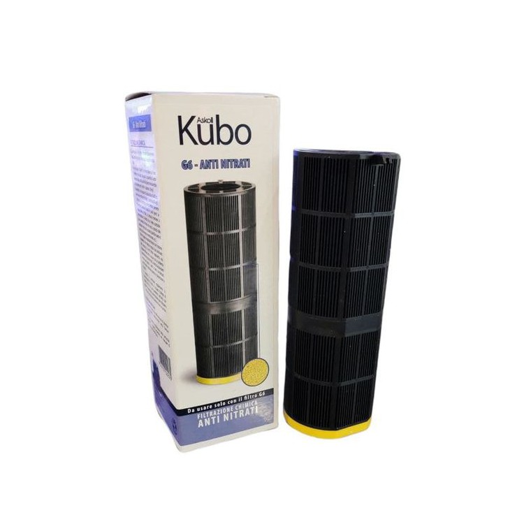 Materiale filtrante resina Nitrati Stop cartuccia per filtro esterno Kubo G6