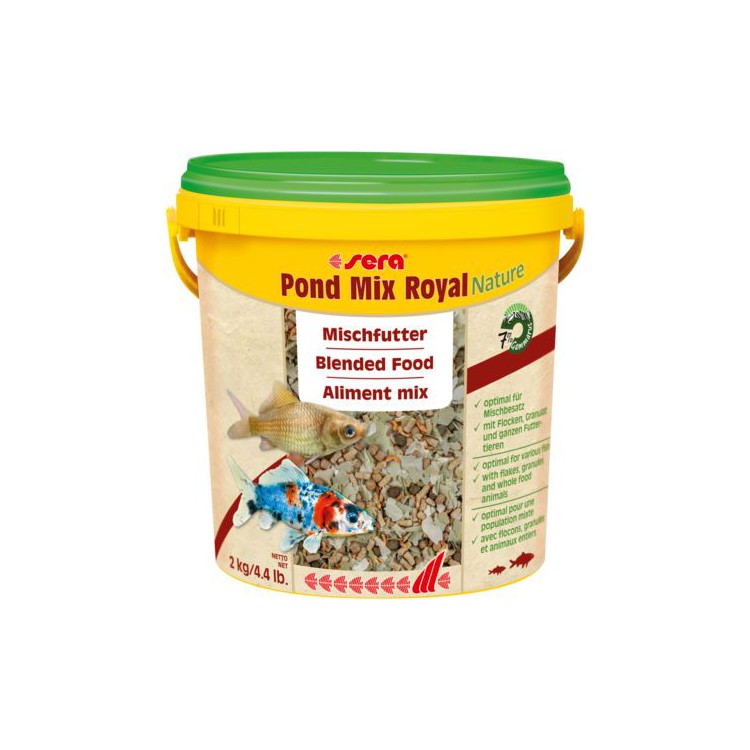 Mangime Pond Mix Royal Nature 10 lt 2 kg