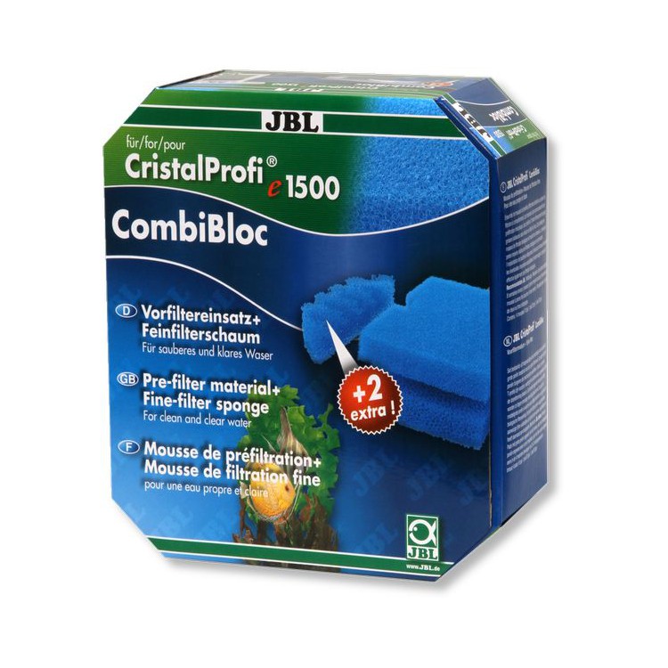 Materiale filtrante CombiBloc JBL per Cristal Profi e1500-1501-1901