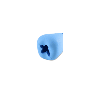 Gioco a osso BecoBone medium 17,5 cm Blu