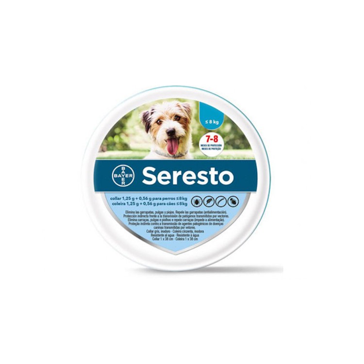 Seresto collare antiparassitario Cani fino a 8 kg