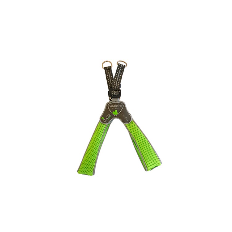 Pettorina 5 Torri Coralpina Verde Fluo TG3 30-40cm