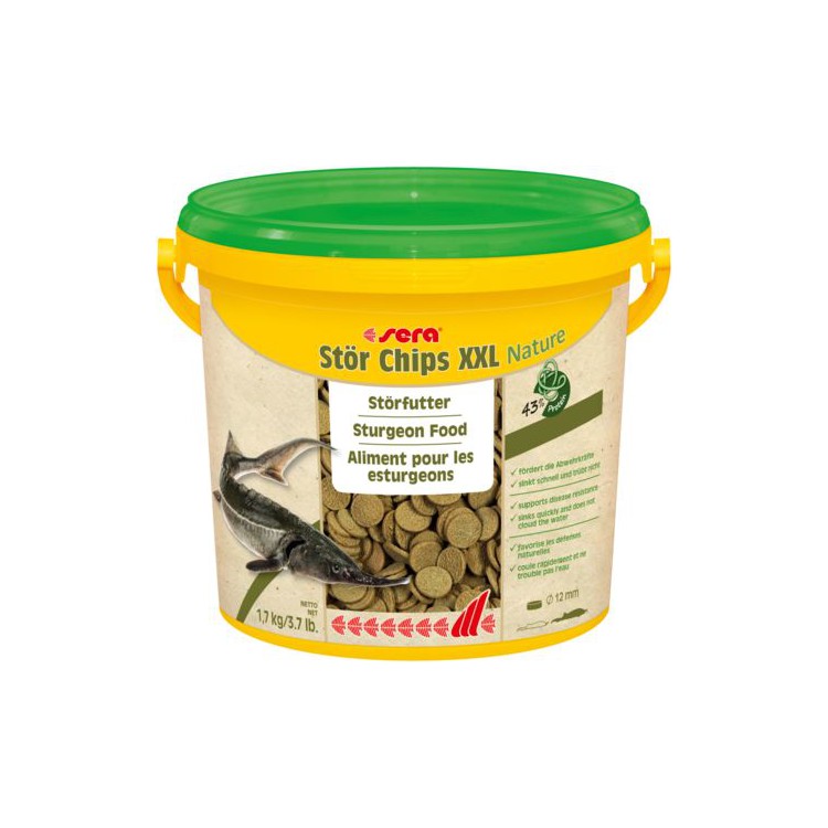Mangime Pond Storioni Chips XXL Nature 3800 ml 1700 gr