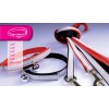Guinzaglio gatto Lame 1mt rosso