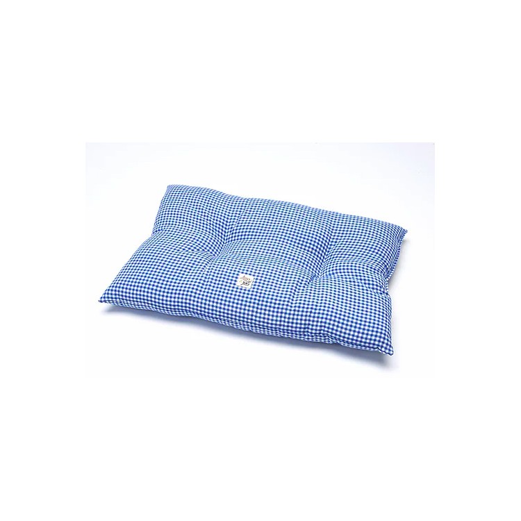 Cuscino Leo & Luna Rettangolare Vichy Bluette 70 cm