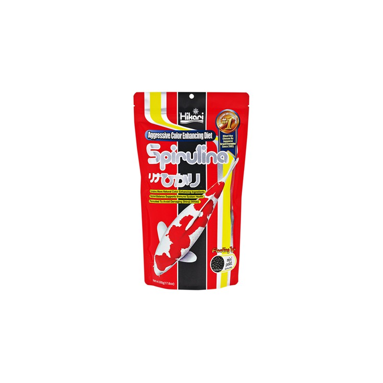 Mangime Hikari Pond Spirulina mini pellet 500 g