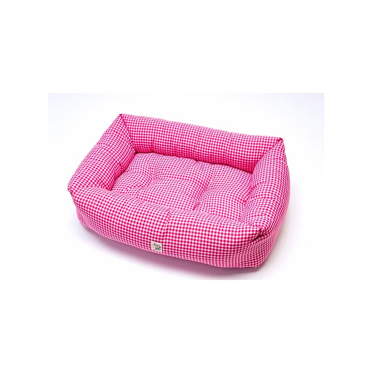 Divanetto Leo & Luna Vichy Fucsia 50 cm