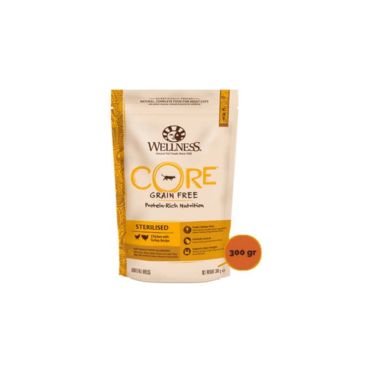 Wellness Core Sterilised Pollo e Tacchino 300g