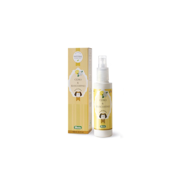 Eau de toilette Cedro e Biancospino 100mlNatural Derma Pet