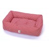 Divanetto Leo & Luna Geometrico Rosso 80cm