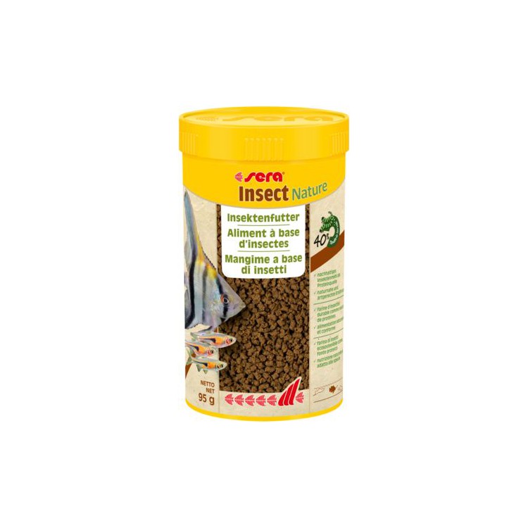 Mangime Insect Nature 1,5 mm 250 ml 95 g