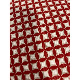 Divanetto Leo & Luna Geometrico Rosso 80cm