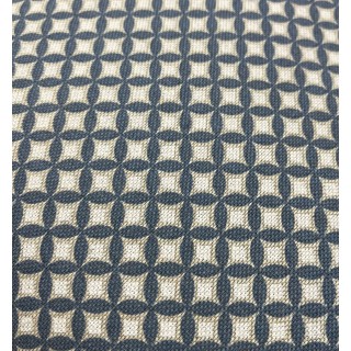 Divanetto Leo & Luna Geometrico Azzurro 80cm