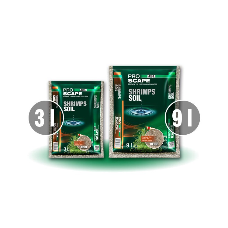 Fondo Pro scape shrimps Soil beige 3 lt 3 kg