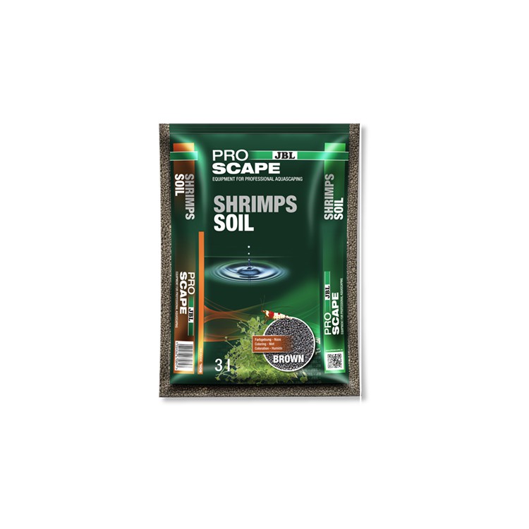 Fondo Pro scape shrimps Soil brown 3 lt 3 kg