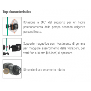 Pompa movimento Sicce Voyager Nano 1 1000 l/h 2,8 w