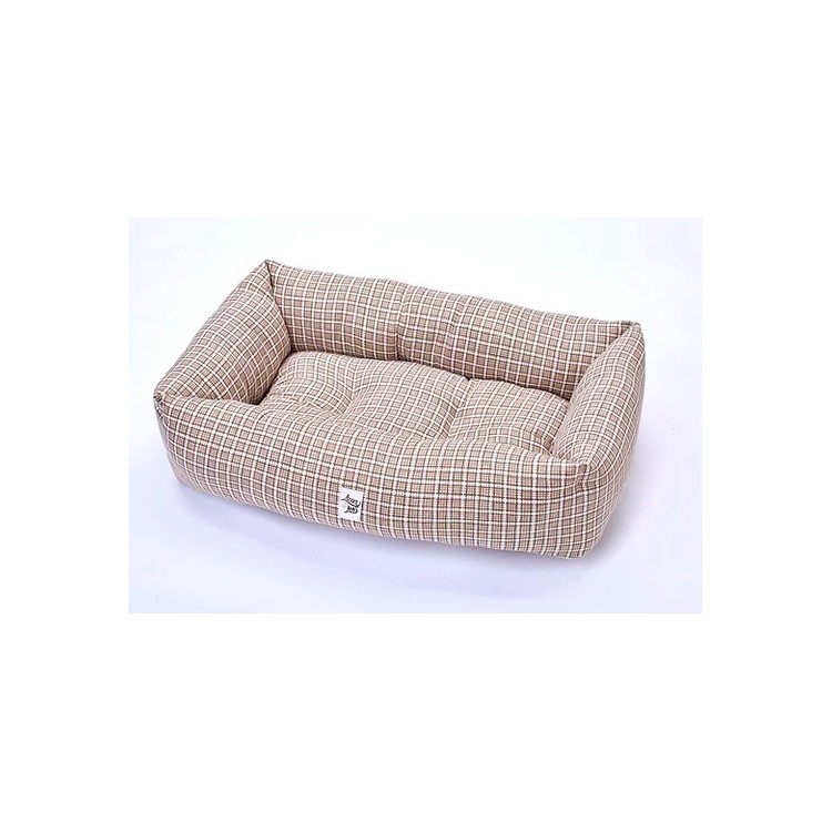 Divanetto Leo & Luna Scozzese Beige 90cm