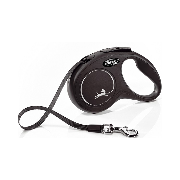 Guinzaglio Flexi Classic fettuccia L nero 5mt 60kg