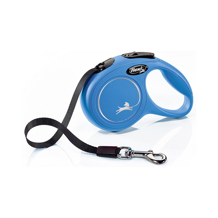 Guinzaglio Flexi New Classic fettuccia XS blu 3mt 12kg