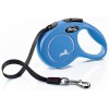 Guinzaglio Flexi New Classic fettuccia XS blu 3mt 12kg