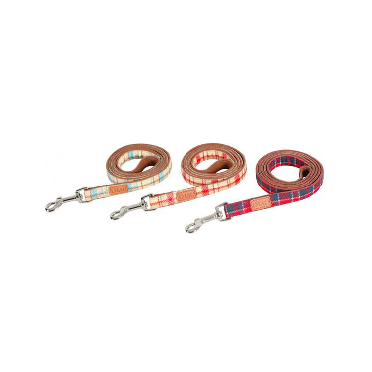 Guinzaglio Scozzese 20mm/1.2m Rosso