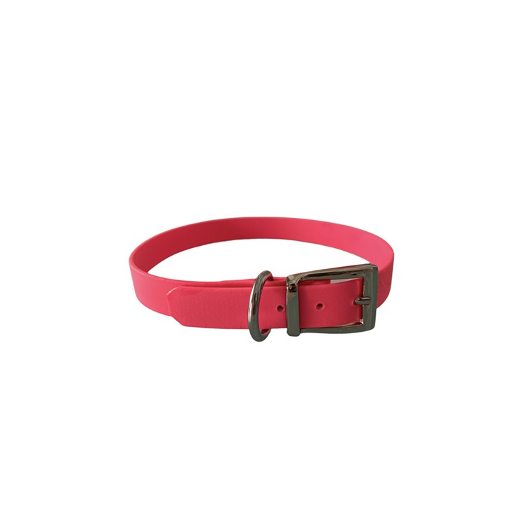 Collare Biothane LuckyDogCollection Corallo L 47-53cm 19mm