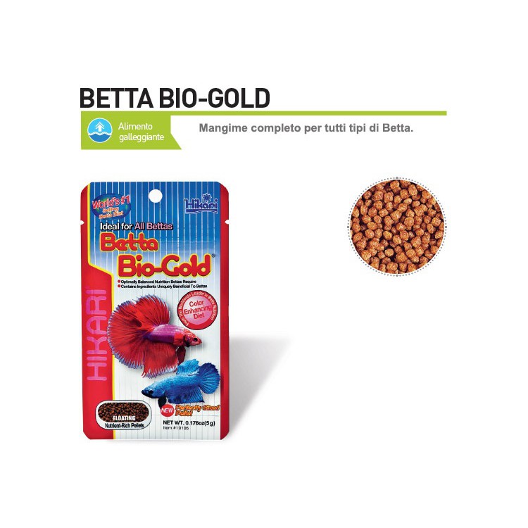 Mangime Hikari Betta Bio-Gold Baby 20 gr