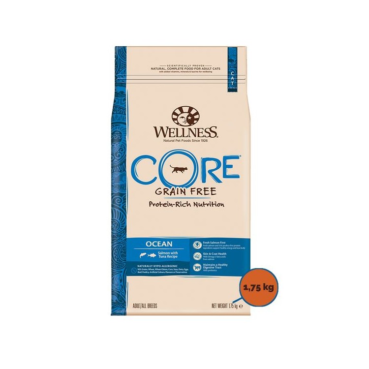 Wellness Core Ocean salmone tonno 1,75 kg