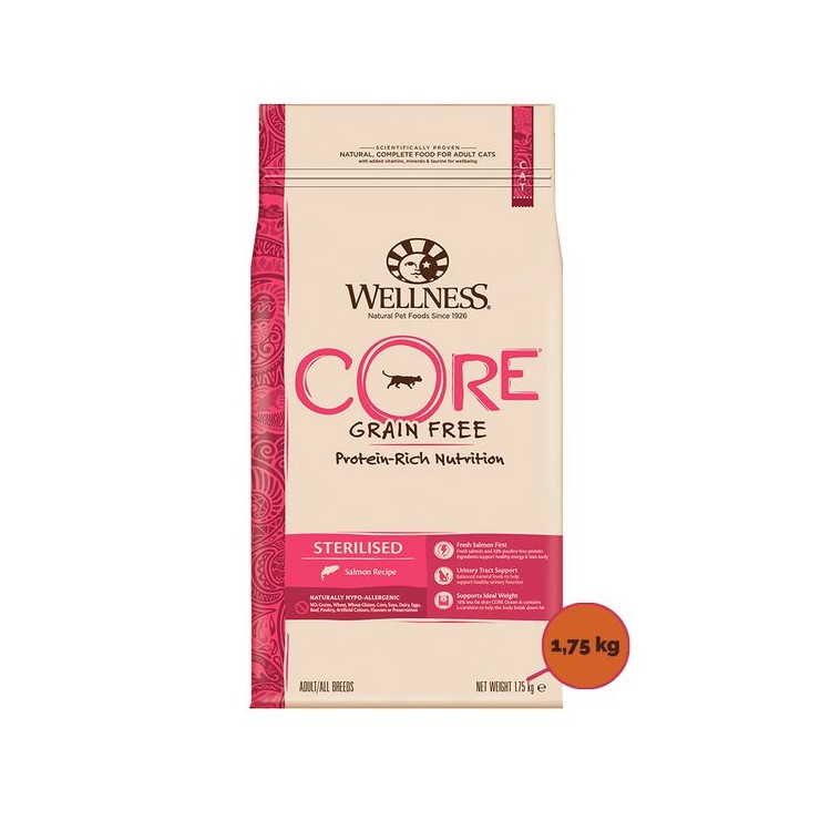 Wellness Core Sterilizzato salmone 1,75 kg