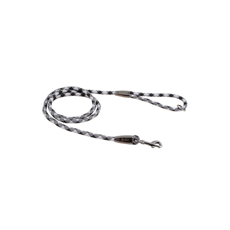 Guinzaglio Hurtta Casual Rope nero/argento 120x11mm