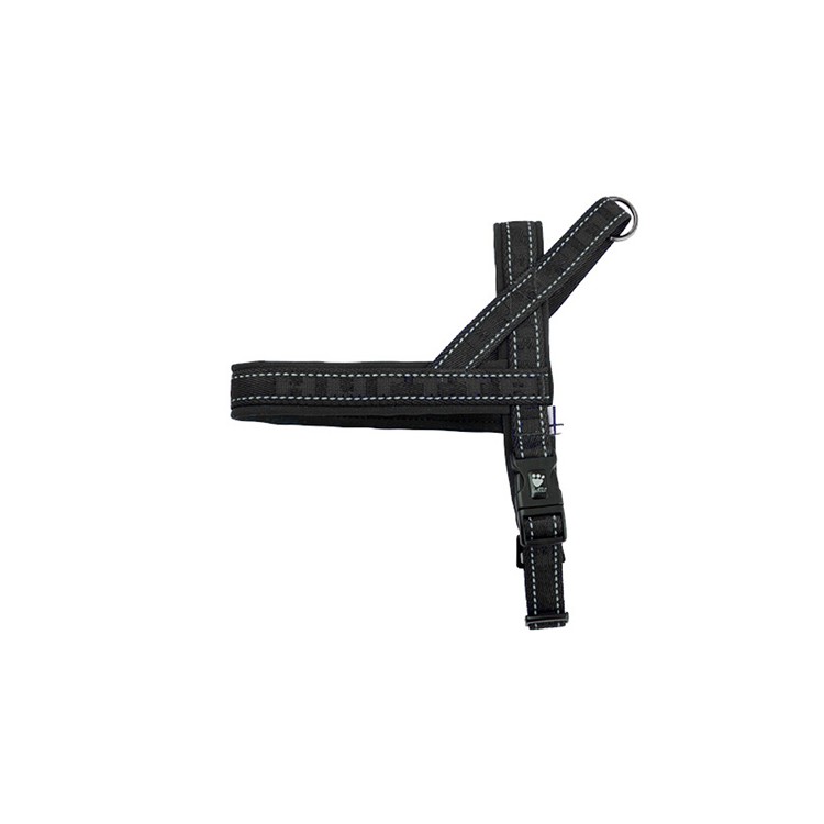 Pettorina Hurtta Norvegese Casual Nero 60-70cm
