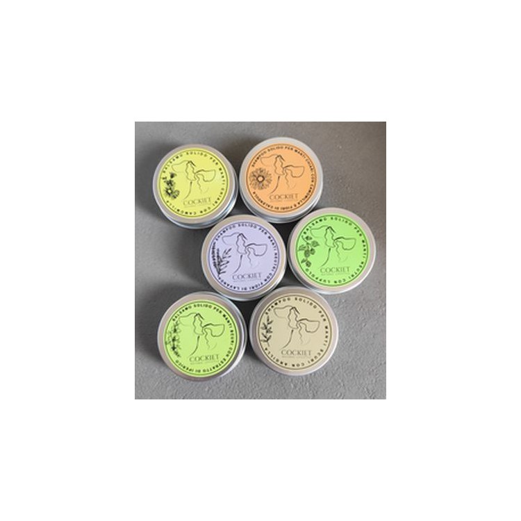 Shampoo Solido per Manti Neutri con fiori di lavanda 60gr