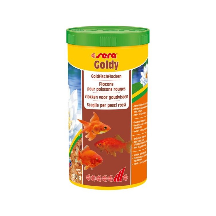 Mangime Goldy 1000 ml 210 gr