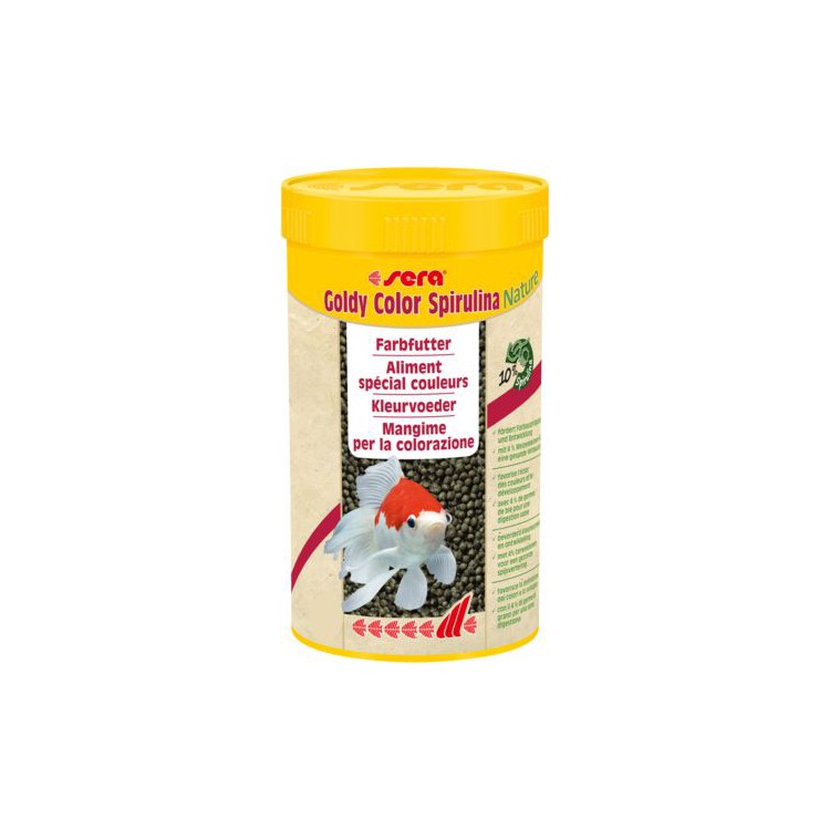 Mangime Goldy color spirulina Nature 1000ml 390 gr
