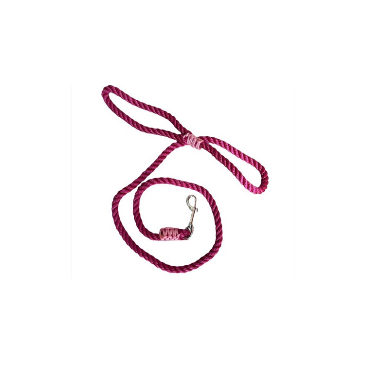Guinzaglio tubolare LuckyDogCollection Lampone 1,50m