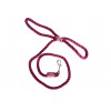 Guinzaglio tubolare LuckyDogCollection Lampone 1,50m