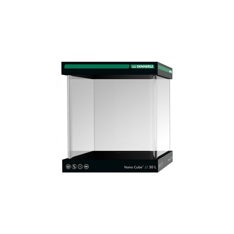 Acquario Nano Cube Dennerle solo vasca 30 lt 30x 30 x 35h